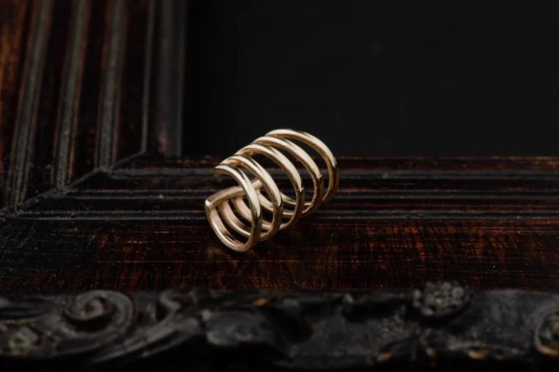 14K Gold Ear Cuff - Image 2