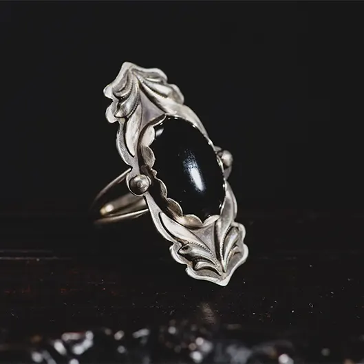 Black Onyx Ring 2