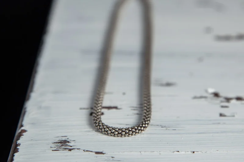 Sterling Silver Mesh Chain - Image 4