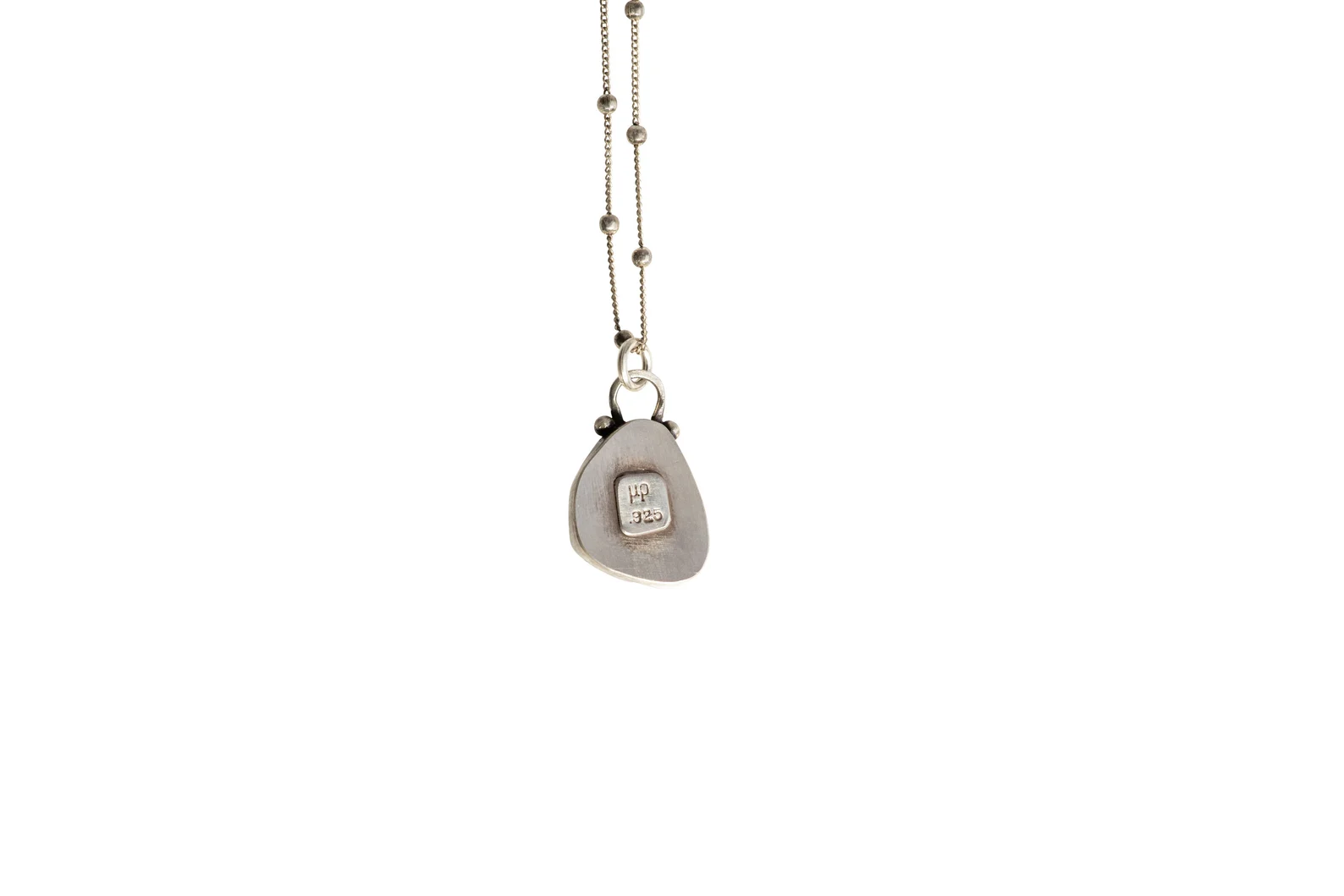 Rose Quartz Sterling Silver Pendant - Image 5