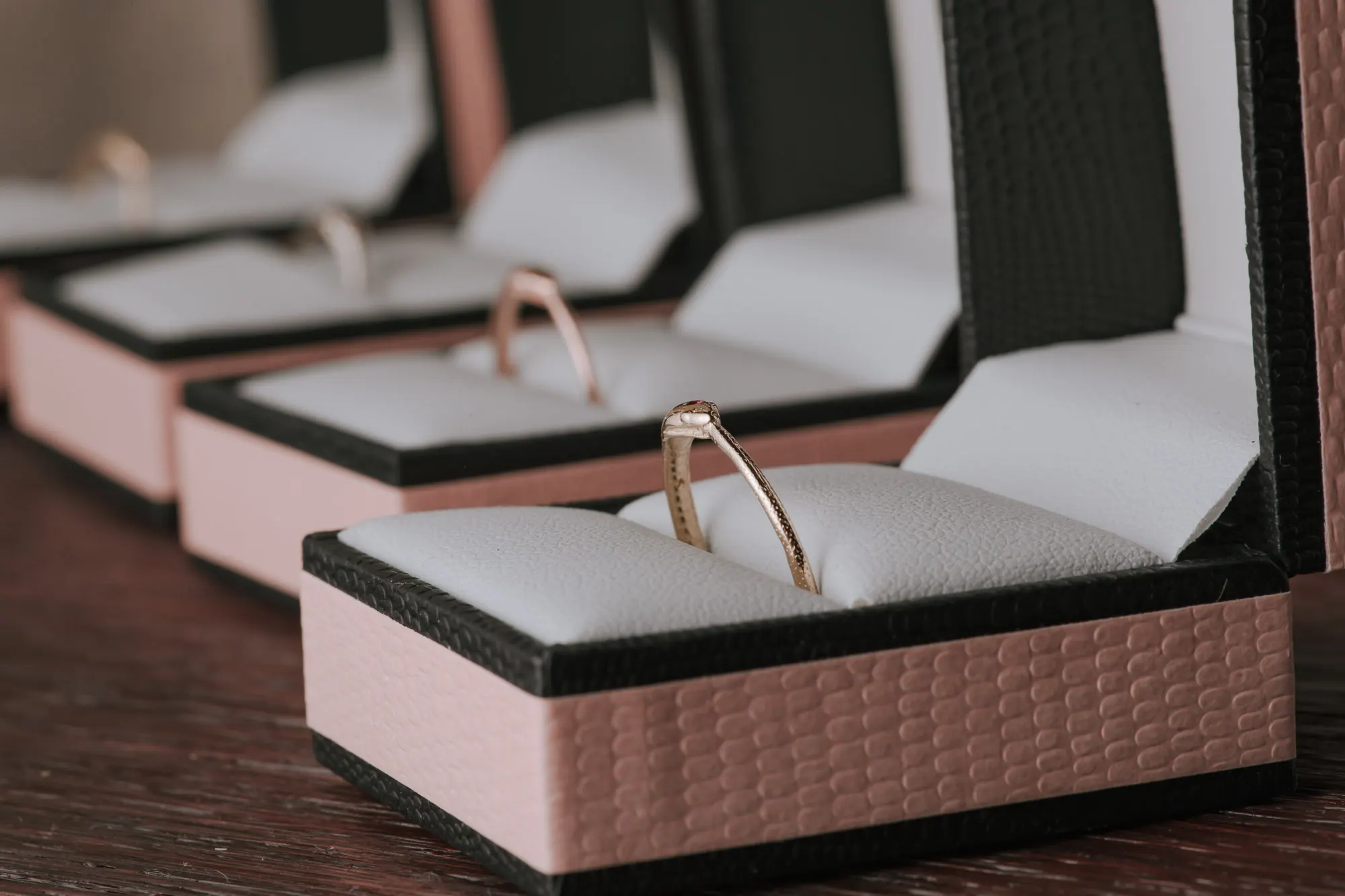 Gold Ouroboros ring