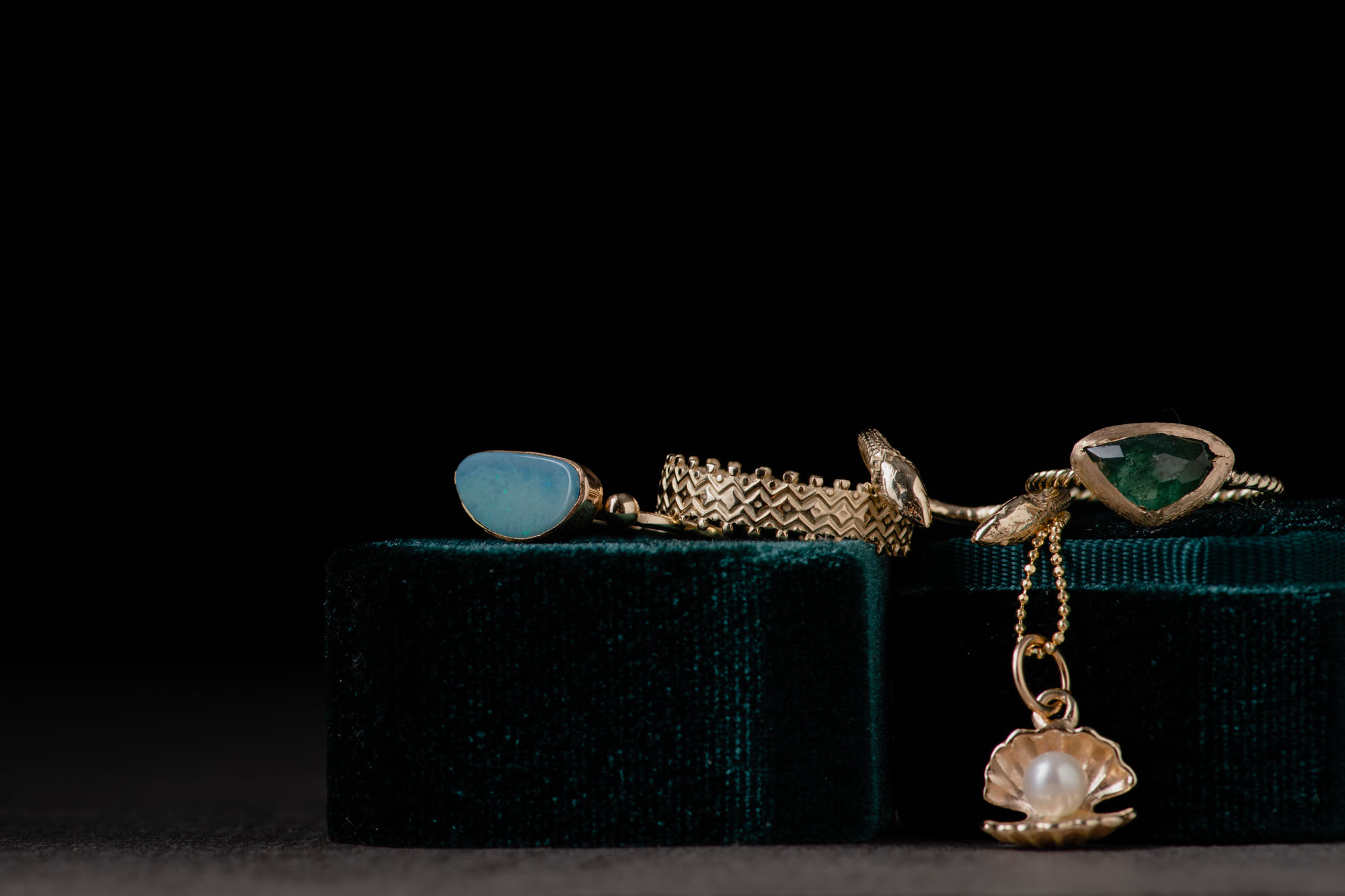 ouroboros gold ring