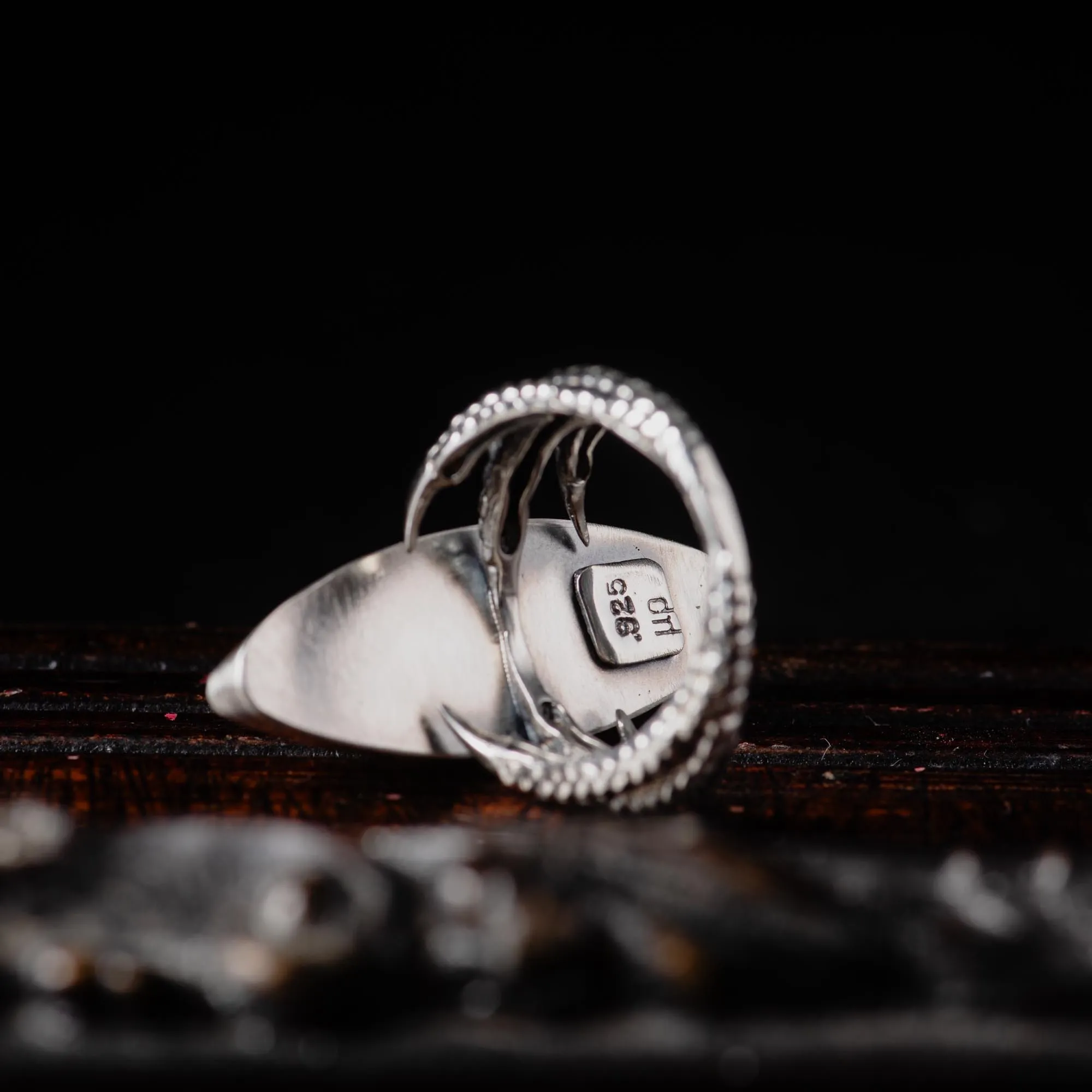 Sterling Silver Tiger’s Eye Statement Ring - Image 6